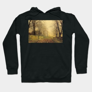 The Sere and Yellow Leaf by John Atkinson Grimshaw Hoodie